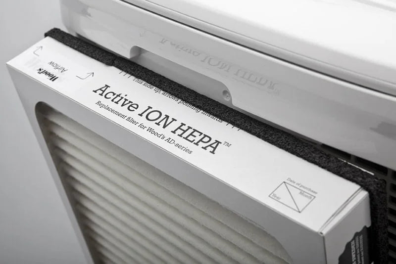 AD20 AD30 HEPA filter close-up