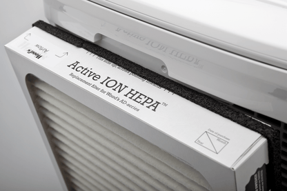 Active ION HEPA filter inside Wood’s AD30