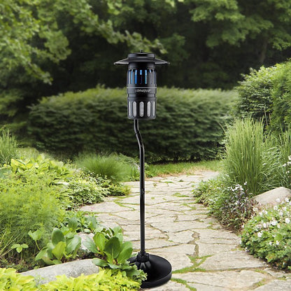 DynaTrap placed on patio or garden