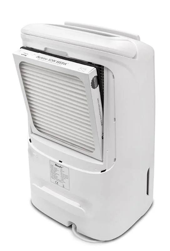 Electrostatic HEPA filter for hybrid air purifier