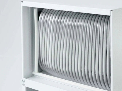 High-capacity dehumidifier removing moisture