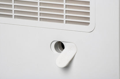 Quiet operation dehumidifier for sensitive rooms