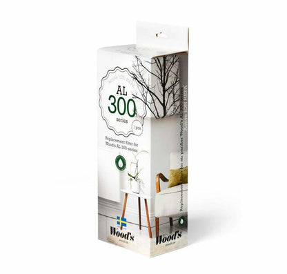 Wood’s Active ION HEPA filter front view