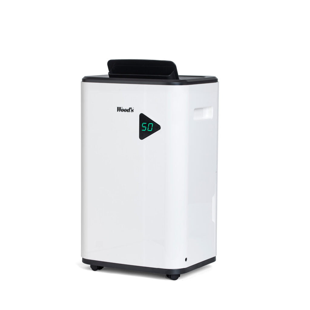 Wood’s MDX20P dehumidifier front view